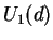 $U_1(d)$