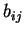 $ b_{ij}$