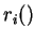 $r_i()$