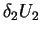 $\delta_2 U_2$