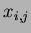 $x_{i,j}$
