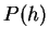$P(h)$