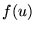 $f(u)$