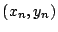 $ (x_n, y_n)$