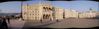 panounita A panorama of the Piazza Unita
