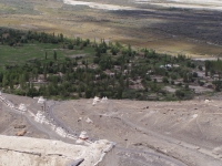 p6240220 Stupas and the village below