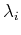 $ \lambda_i$