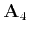 $ {\bf A}_4$