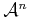 $ {\cal A}^n$