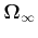 $ {\bf\Omega_\infty}$