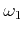 $ \omega_1$