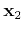 $ {\bf x}_2$