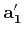 $ {\bf a'_1}$