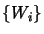$\{W_{i}\}$
