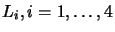 $L_{i}, i=1,\ldots, 4$