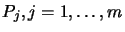 $P_{j}, j= 1,\ldots,m$
